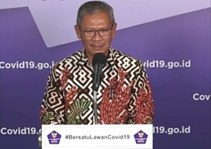 Jubir Yuri: Pasien Sembuh Bertambah Menjadi 842, Kasus Positif COVID-19 Meluas ke 257 Kabupaten