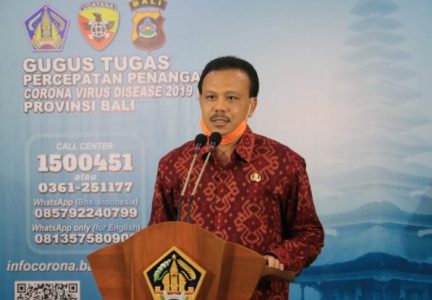 Kabar Baik! Dewa Indra: Hari ini di Bali Tidak Ada Penambahan Kasus Positif Covid-19