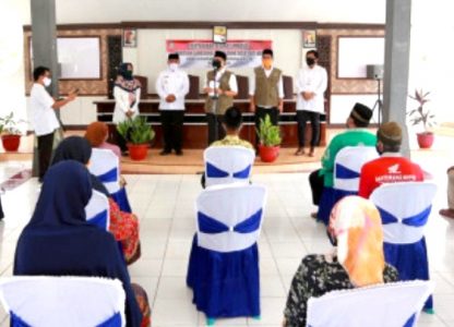 Selain BLT Dana Desa, Banyuwangi Mulai Cairkan BLT Kemensos Secara Bertahap di Banyuwangi