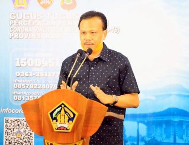 Update COVID-19 Per 1 Mei, Dewa Indra: Kasus Positif Tambah 13, Jumlah Akumulatif Jadi 235 Orang