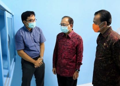 Gubernur Koster Resmikan Dua Lab PCR Covid-19, Kapasitas Uji Sampel Swab di Bali jadi Meningkat Pesat