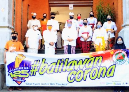 Wagub Bali Hadiri Acara ‘Pramuka Peduli Covid-19 dengan Cuci Tangan Berhadiah’