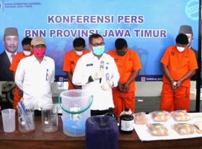 BNNP Jatim Ungkap Sindikat Industri Narkoba, Libatkan Mantan dan Pemain Pemain Bola