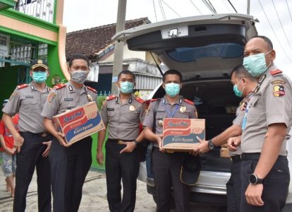 Gerakan Bakti Sosial Serentak “Polri Peduli Covid-19” Peserta Didik Sespimmen Kompol Achmad Akbar