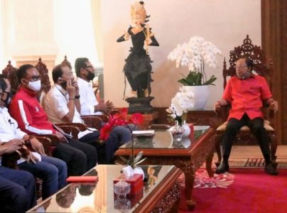 Sepakat Tunda Porprov 2021, KONI Bali Temui Gubernur Koster