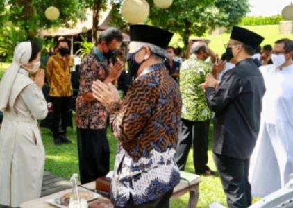Terkait Penerapan Ibadah di Era New Normal, Bupati Banyuwangi Gelar Pertemuan dengan Tokoh Lintas Agama di Banyuwangi