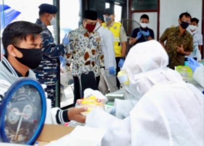 PT Pelindo III Persero Gelar Rapid Test Gratis untuk 3.000 Orang, Bupati Banyuwangi Beri Apresiasi di Banyuwangi