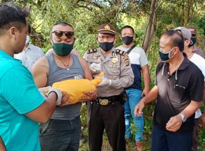 Miris! Seorang Warga Temukan Mayat Bayi Ditarik Biawak