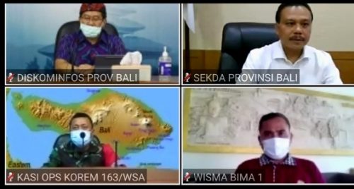 Kasus Positif Covid-19 Alami Peningkatan, Sekda Bali Pimpin Rapat Evaluasi Optimalisasi Pengelolaan Karantina