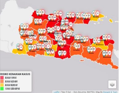Per 18 Juni di Jatim: Tambah 316 Kasus Baru Positif Covid-19, 106 Pasien Sembuh dan 14 Meninggal di