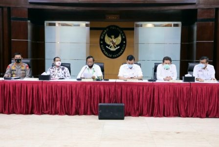 Mahfud MD Pimpin Rapat para Menko Bahas Penanganan Covid dan Penegakan Hukum