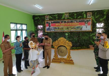TMMD ke-108 Kodim 1616/Gianyar Secara Resmi Dibuka oleh Bupati Agus Mahayastra