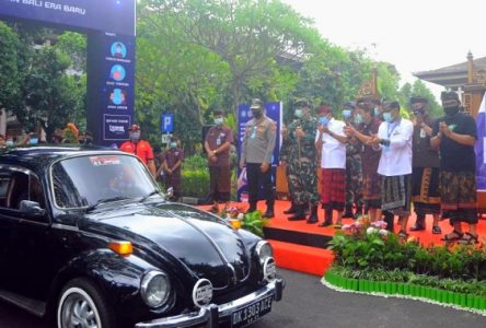 Wagub Bali Pimpin Langsung Touring Road to Penerapan Tata Kehidupan Era Baru