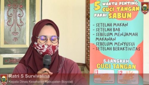 Covid-19 Boyolali: Empat Pasien Sembuh di Pulangkan, Angka Capai Kesebuhan 72 Persen