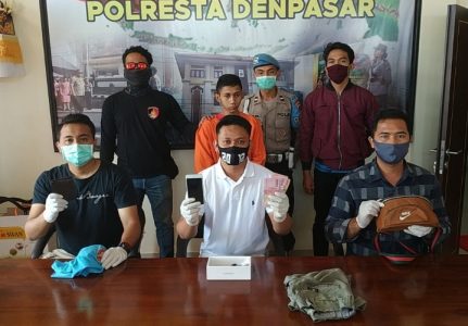 Jebol Plafon Kantor, Seorang Mantan Karyawan Berhasil Diamankan Polsek Denbar