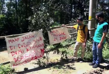 Terdapat Satu Orang Positif Covid-19, Dukuh Cemoro Sewu Desa Sampetan Isolasi Mandiri