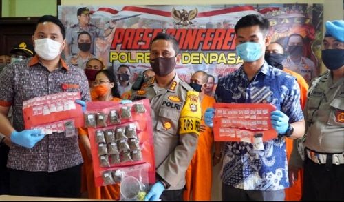 Dalam Dua Minggu, Polresta Denpasar Berhasil Amankan 16 Pelaku Narkoba