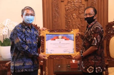 Bali Raih Penghargaan Response Rate Tertinggi Pertama dalam Sensus Penduduk Online 2020 dari BPS RI