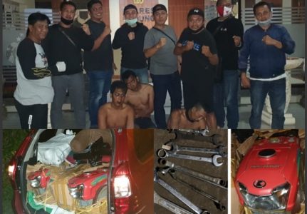 Spesialis Pencuri Mesin Traktor Dibekuk Jajaran Satreskrim Polres Badung di Jember