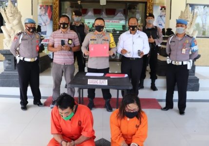 Satnarkoba Polres Tabanan Berhasil Ungkap Kasus Penyalahgunaan Narkoba Jenis Shabu