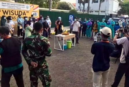 Pasien Covid-19 yang Sembuh di RS Darurat Lapangan Kogabwilhan II Sudah 1.105 Orang