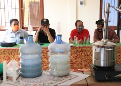 Gubernur Koster Perjuangkan Hak Paten Arak Bali ke Kemenkumham RI Sebagai Usaha Tradisional
