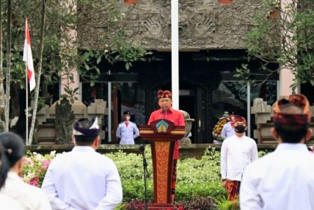 HUT Provinsi Bali ke-62, Gubernur Koster Ajak Solid Bergerak Wujudkan Bali Era Baru