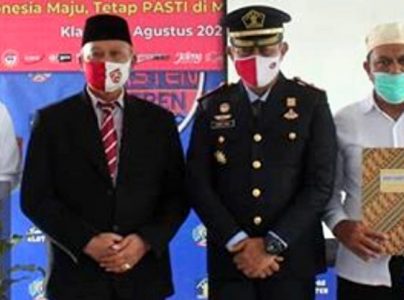 Dalam Rangka Hari Kemerdekaan RI ke-75, LP Kelas II B Klaten Berikan Remisi Umum Narapidana dan Anak