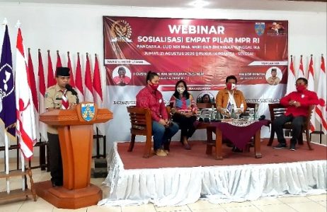 Kwarda Bali Bersama Rai Wirajaya Sosialisasi Empat Pilar MPR RI Kepada Generasi Milenial