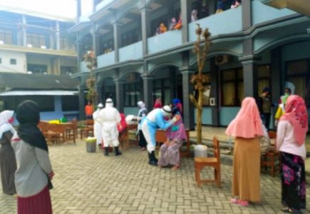 Munculnya Klaster Baru di Ponpes, Dinkes Banyuwangi Terus Lakukan Tracing Hingga Sterilisasi di Banyuwangi