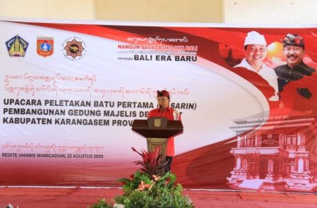 Perkokoh Desa Adat Karangasem, Gubernur Bali Bangun Kantor MDA Senilai Rp3 Milyar Lebih