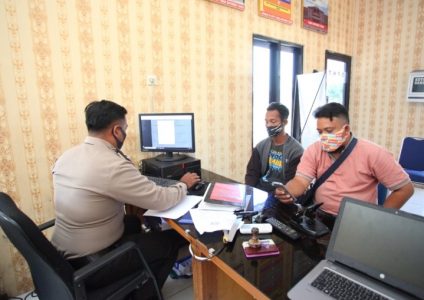 Penjual Masker Dihipnotis, Kasat Reskrim Polres Klaten Ambil Tindakan