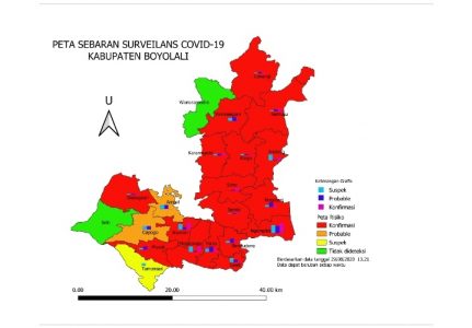 Perkembangan Covid-19 Boyolali: Kasus Positif Tambah 15 Orang, 9 Pasien Dinyatakan Sembuh