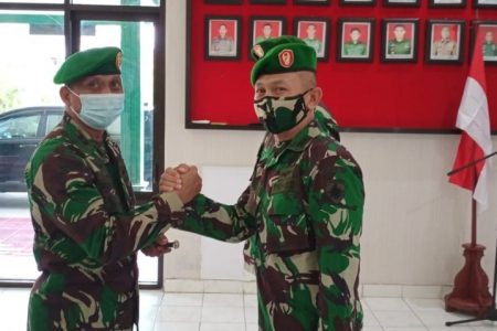 Korp Rapor Pindah Satuan, Dandim Pimpin Pergantian Pejabat Kasdim 1617/Jembrana
