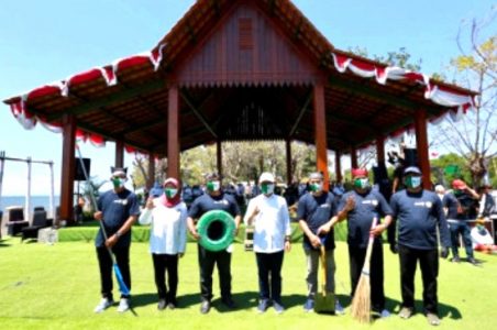 Dorong Pemulihan Pariwisata, Kemenparekraf Gelar Gerakan BISA dan Kampanye Pakai Masker Banyuwangi di Banyuwangi