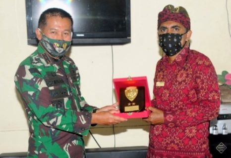 Jalin Silaturahmi, Pangdam IX/Udayana Kunjungi Ombudsman RI Perwakilan Provinsi Bali