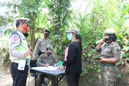 Polres Bangli Bersama Instansi Terkait Gelar Operasi Yustisi, 95 Warga Terjaring