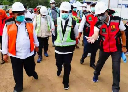 Tinjau Pengerjaan Proyek JLS di Tulungagung, Gubernur Jatim Harap Lot 6 dan Lot 7 Rampung Tahun 2023
