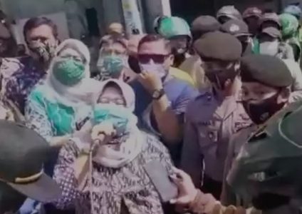 Ribuan Ojol Datangi Kantor Diskominfo Provinsi Jatim, Ada Apa