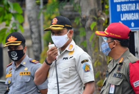 Didukung TNI/Polri, Pemprov Bali Gelar Razia Gabungan Penertiban Protokol Kesehatan Covid-19
