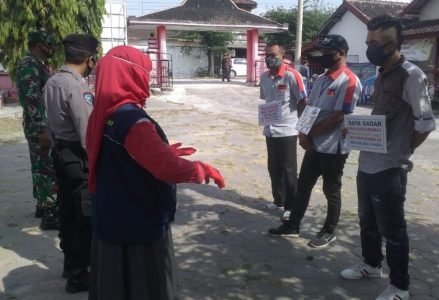Operasi Yustisi Di Bakungan, Petugas Gabungan Tindak 12 Pelanggar Tak Bermasker
