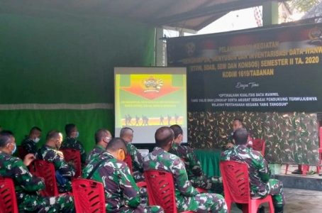 Dandim Tabanan Ingatkan Pendisiplinan Warga Dan Netralitas TNI