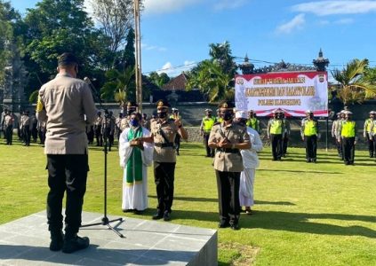Kapolres Klungkung Pimpin Sertijab Kasat Reskrim dan Kasat Polairud
