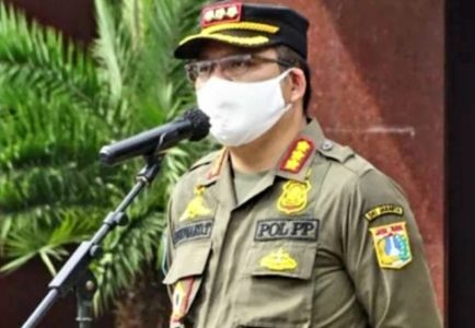 Selama Sepekan PSBB Transisi Jilid II Diterapkan, Satpol PP Jakpus Tindak 2.092 Pelanggar