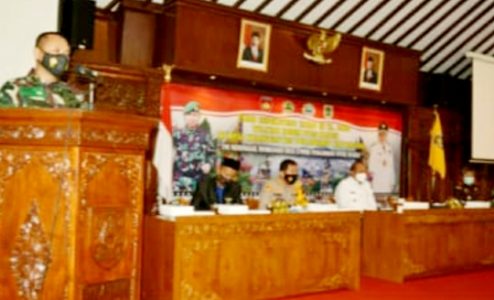 TMMD Sengkuyung III TA 2020 Resmi Ditutup Secara Sederhana dengan Terapkan Prokes