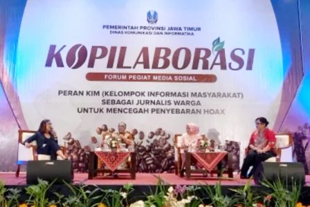 Diskominfo Jatim Dorong KIM Optimalkan Perannya dalam Cegah Penyebaran Hoax