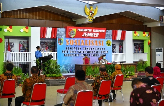 Dorong Kemajuan SDM dan SDA, Pemkab Jember Luncurkan Program Satu Desa Satu Dosen di Jember
