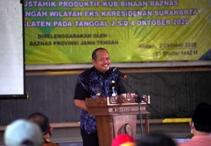 Baznas Jateng Gelar Pelatihan UMKN Klaten Kepada 110 Mustahik Produktif-Kub
