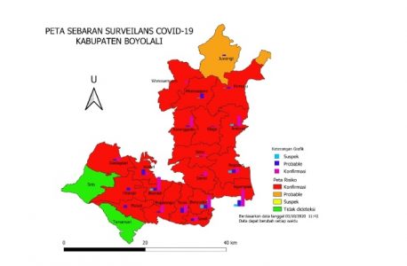 Boyolali Per 3 Oktober: Tambah Empat Kasus Terkonfirmasi Positif Covid-19 Hasil Skrining