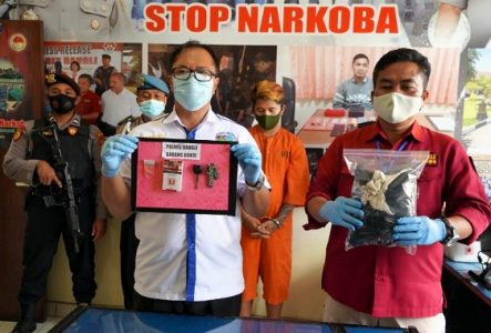 Bawa Barang Haram, Pria Asal Gianyar Ditangkap Sat Narkoba Polres Bangli